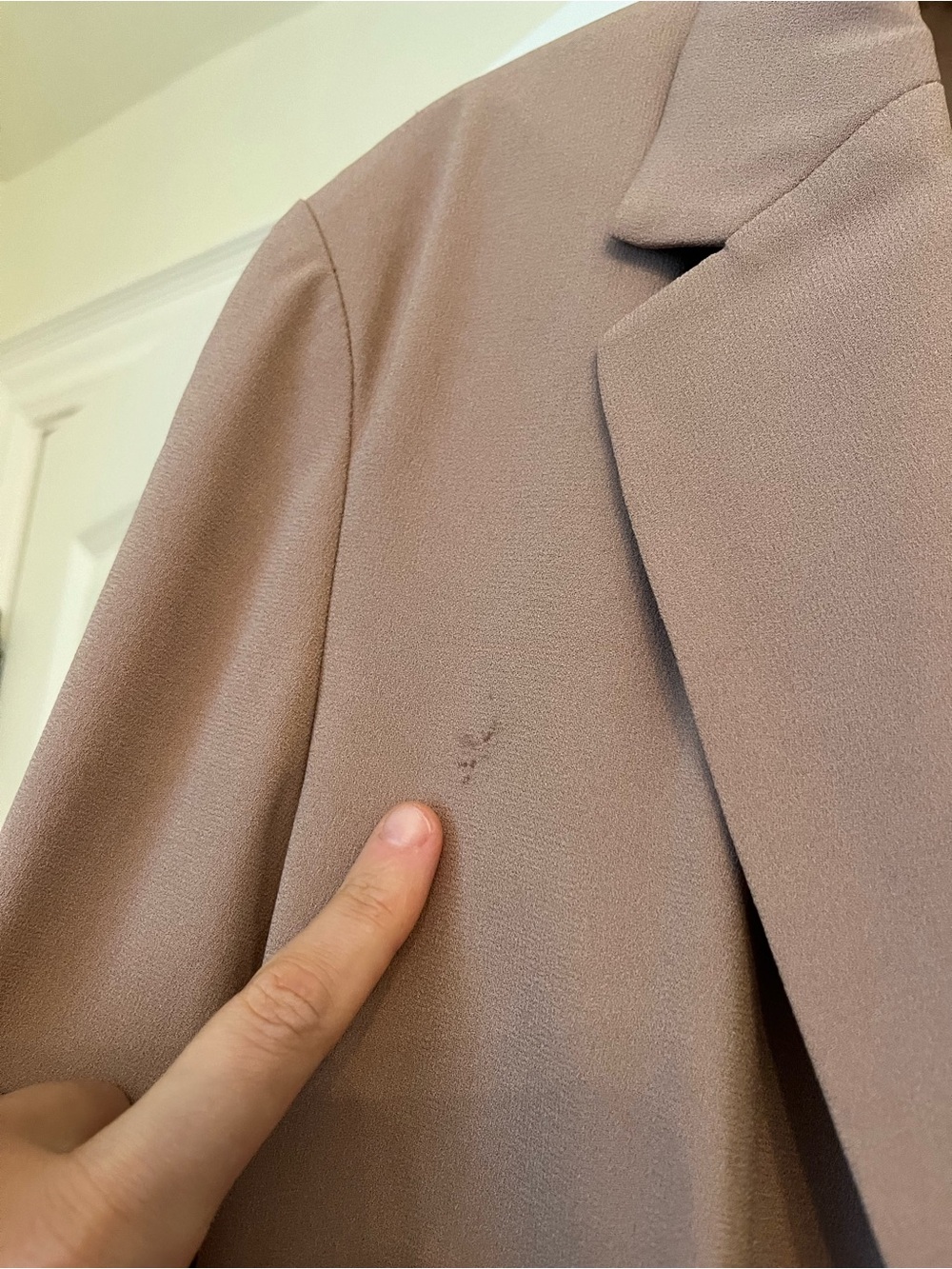 Aritzia Babaton Relaxed Blazer in Tan (Medium) - Picture 6 of 8